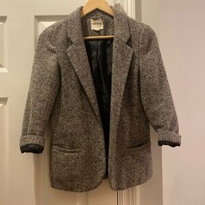 Urban Outfitters Tweed Herringbone Blazer sz small